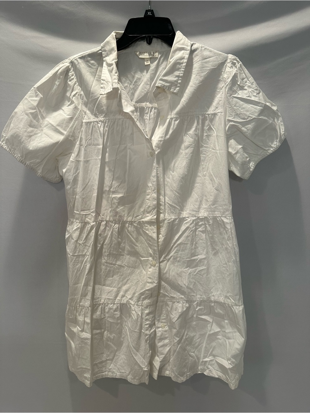 Planet Gold White Plus-Size Dress